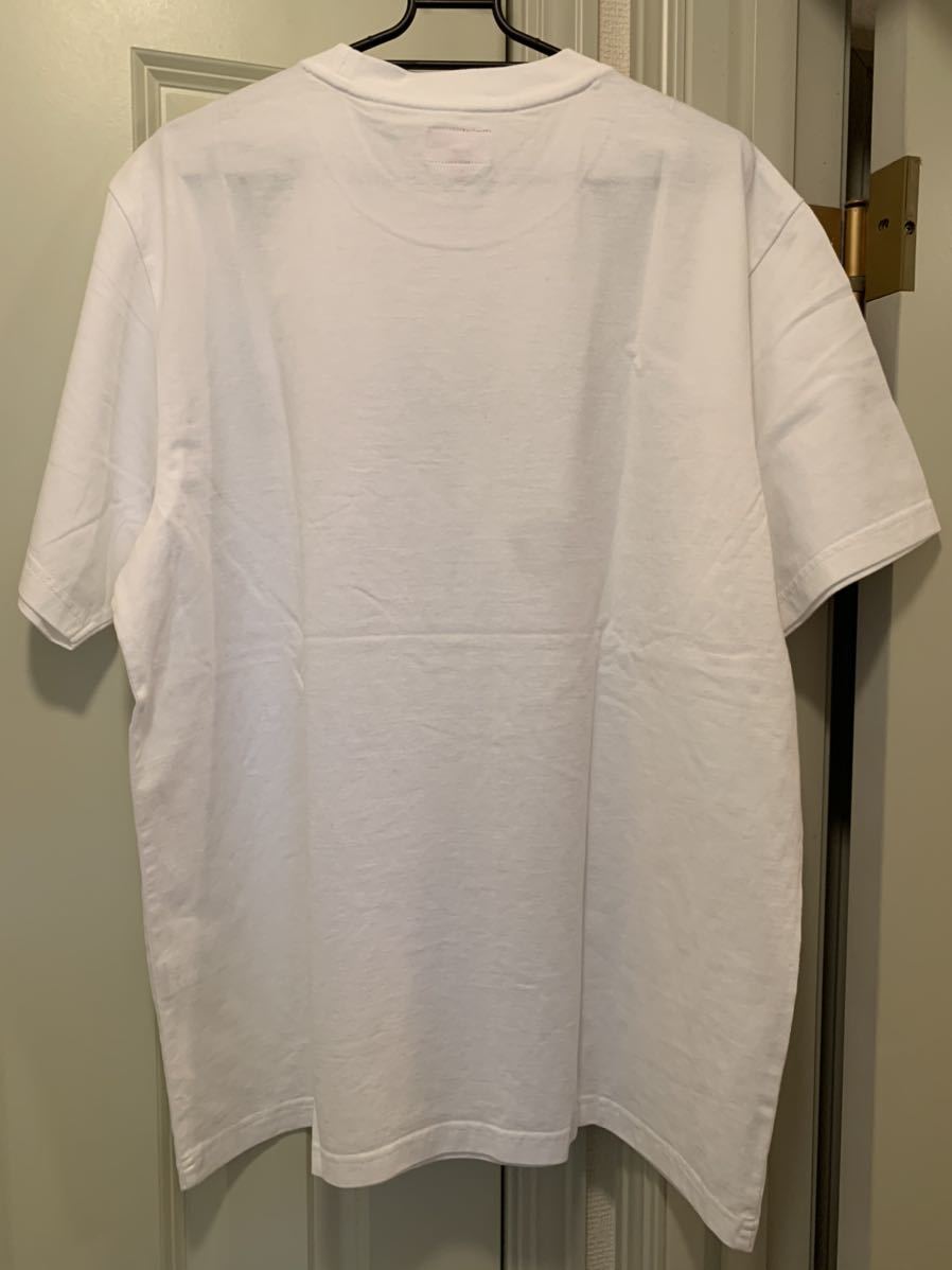 L Supreme Internationale S/S Top White Large 19FW Tee シュプリーム インターナショナル トップ Tシャツ 半袖 ホワイト 白 19AW 中古_画像2