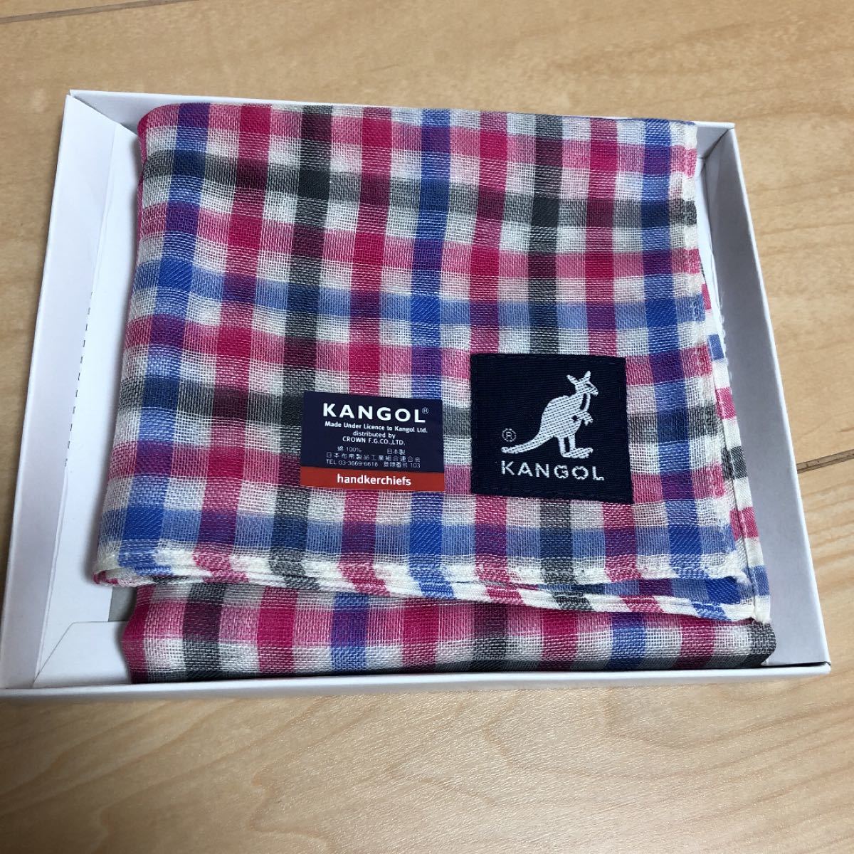 ハンカチ kangol カンゴール チェック柄|PayPayフリマ KANGOL ハンカチ