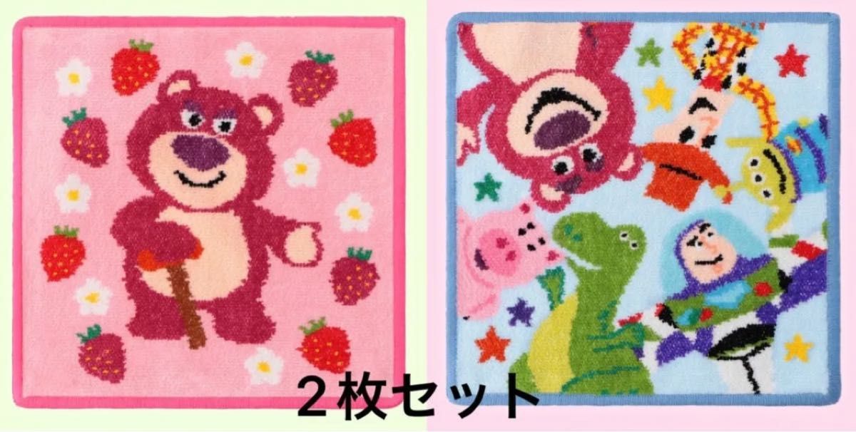 LOVERARY by FEILER トイ・ストーリー ハンカチ2枚 タグ付き新品 フェイラー ラブラリーバイフェイラー トイ