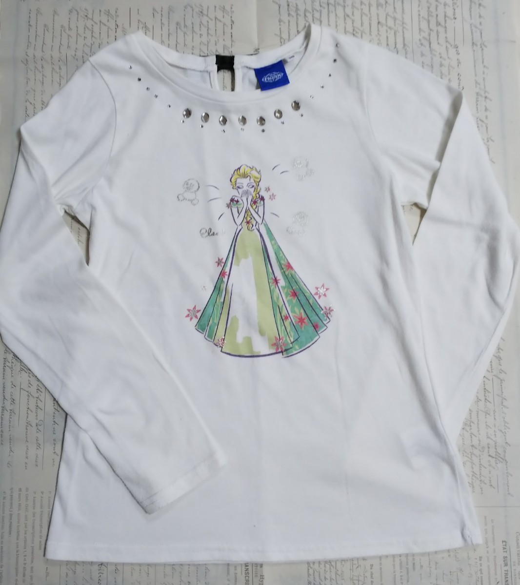 アナと雪の女王長袖Tシャツ／サイズ140