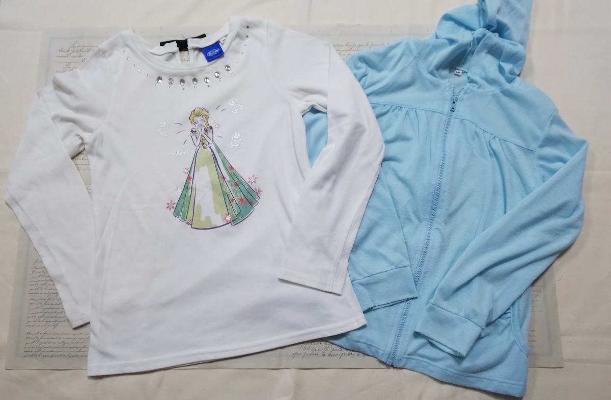 アナと雪の女王長袖Tシャツ／サイズ140