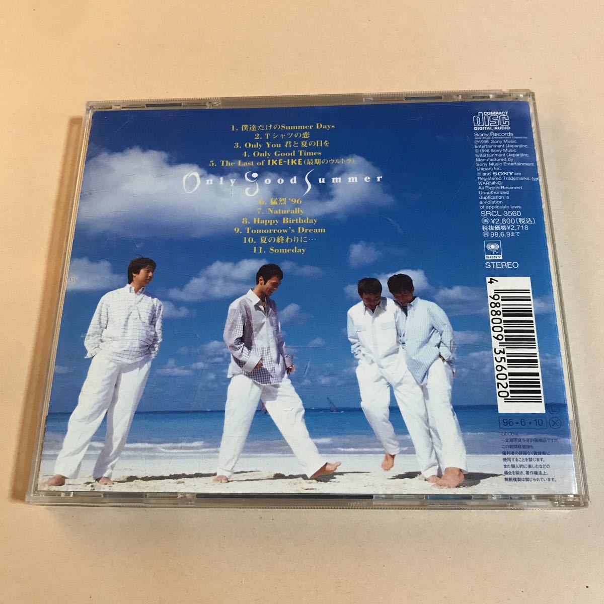 TUBE 1CD「Only Good Summer」_画像2