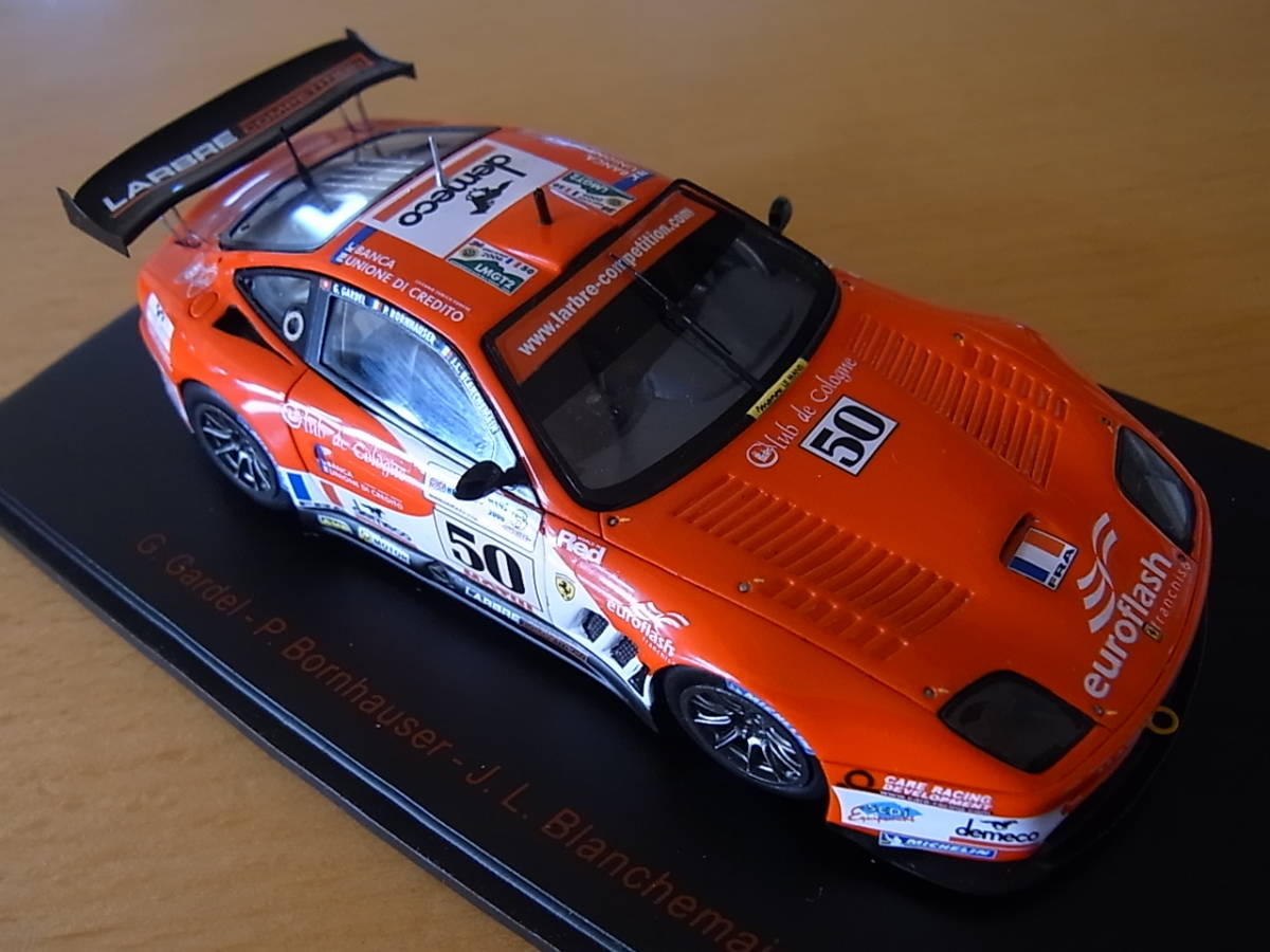 Red Line models RL102 Ferrari F550 Larbre Competition n°50 LM 2006 Red Line Ferrari F550