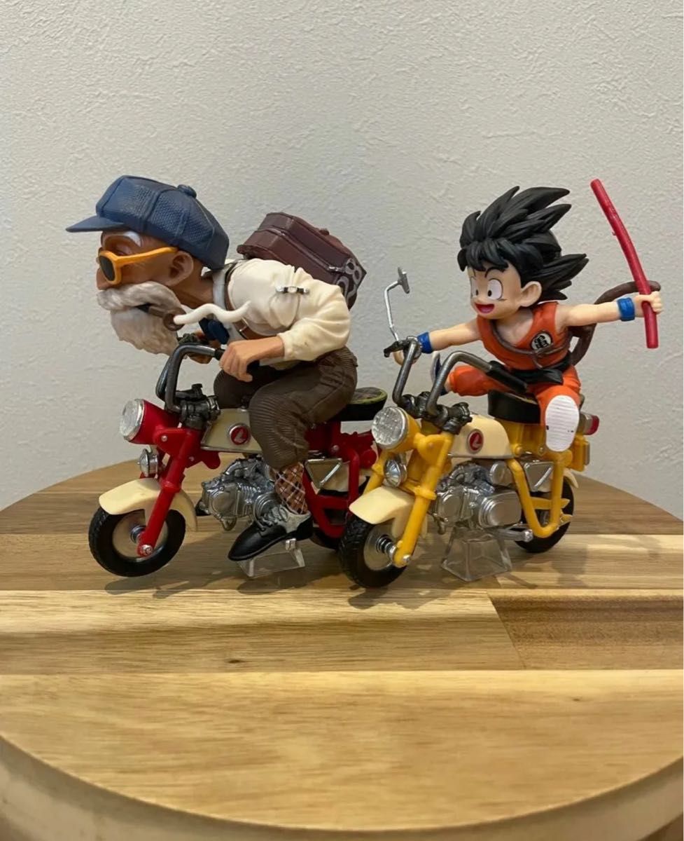 ドラゴンボール 悟空 亀仙人 バイク 2体セット フィギュア 24