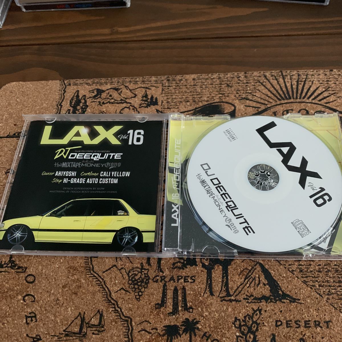 ローライダーウェッサイ銀皿　DJ DEEQUITE LAX 16_画像2