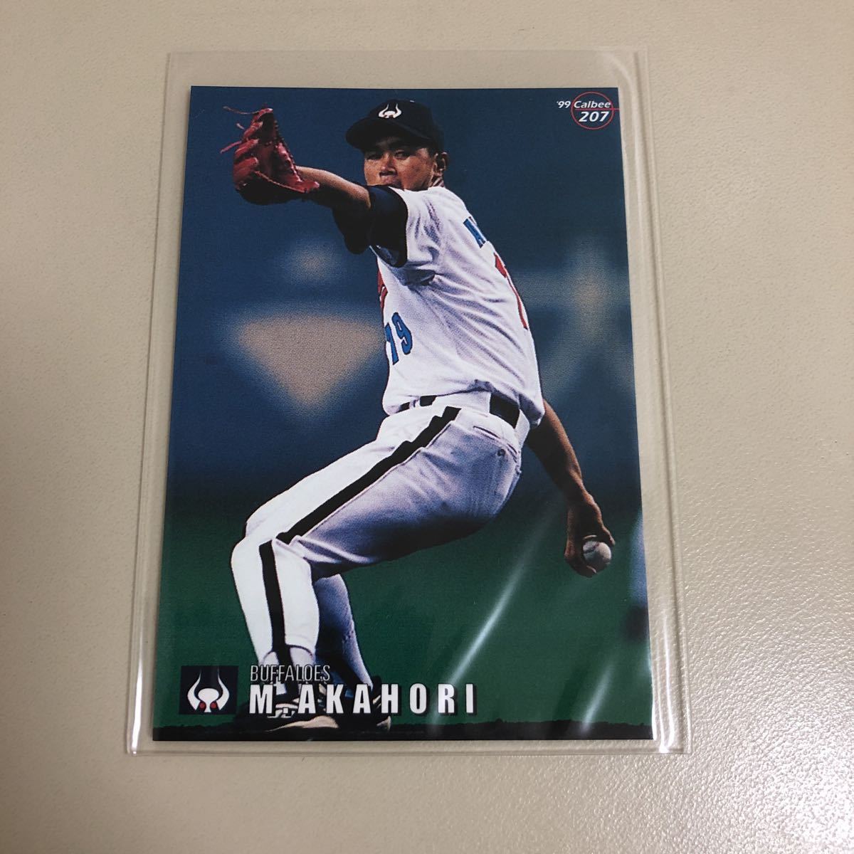  Calbee 1999 207 красный . изначальный .( близко металлический ) обычная карта 