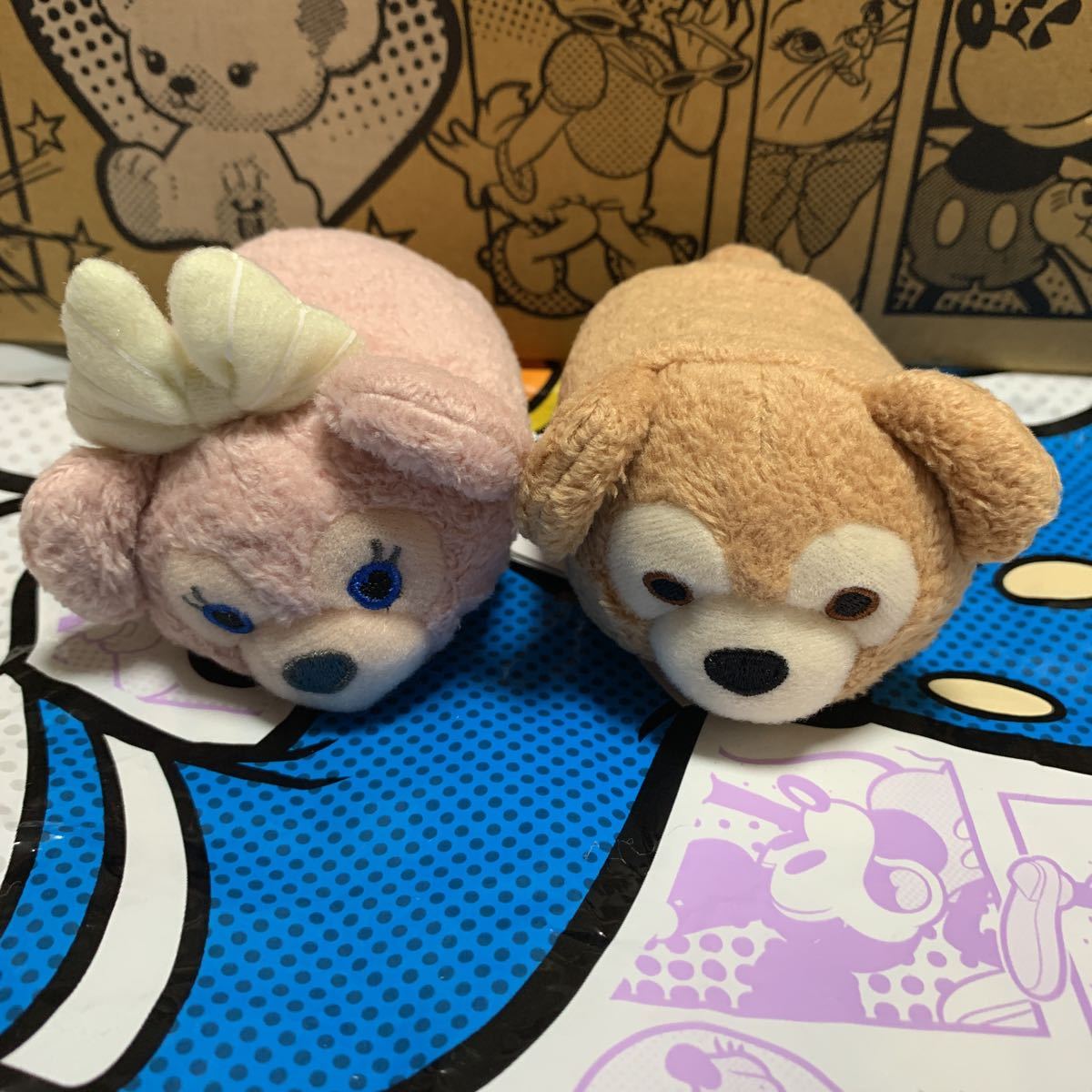 全ての Tsumtsum ツムツム 初期 香港ディズニー限定 ダッフィー シェリーメイ Sサイズ 全2個