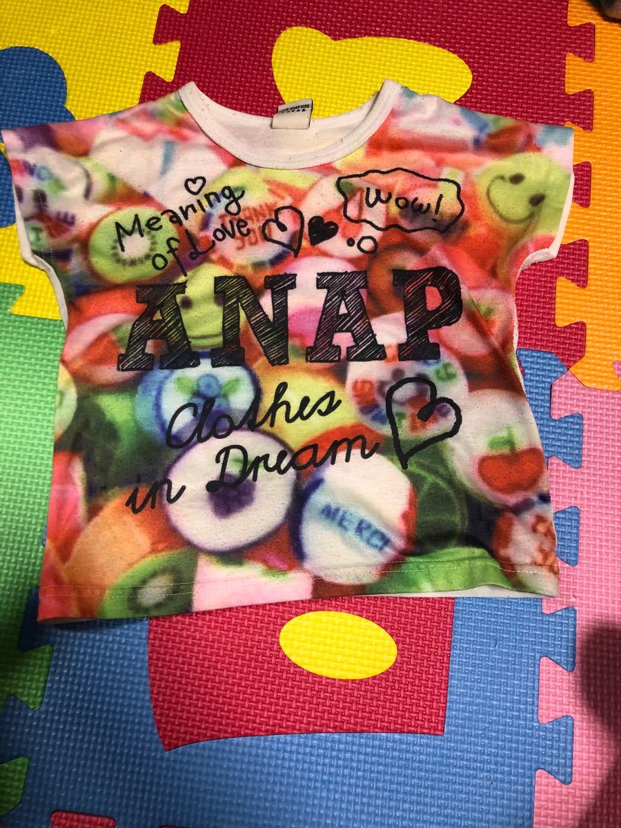 アナップ　Tシャツ　100  半袖Tシャツ　ANAP アナップキッズ