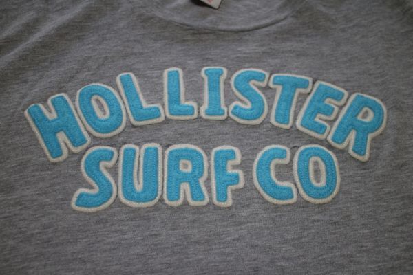 [ old clothes LADY\'S Hollister Surf California T-shirt grey XL]HOLLISTER SURF CALIFORNIA for women cheap start 