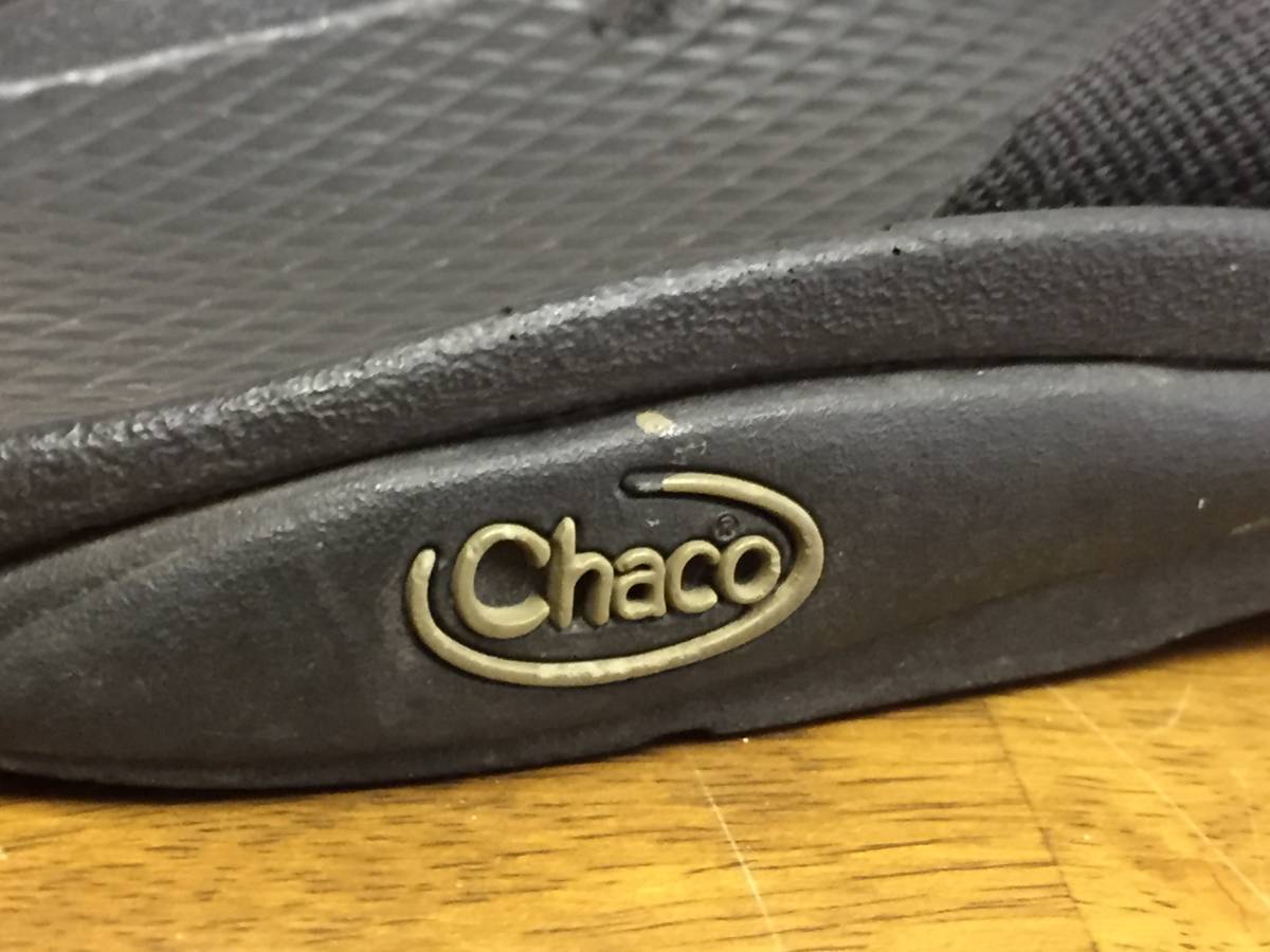 Chaco テープトングサンダル 黒 実寸約２５．５ USED チャコ ビーチサンダル_画像5