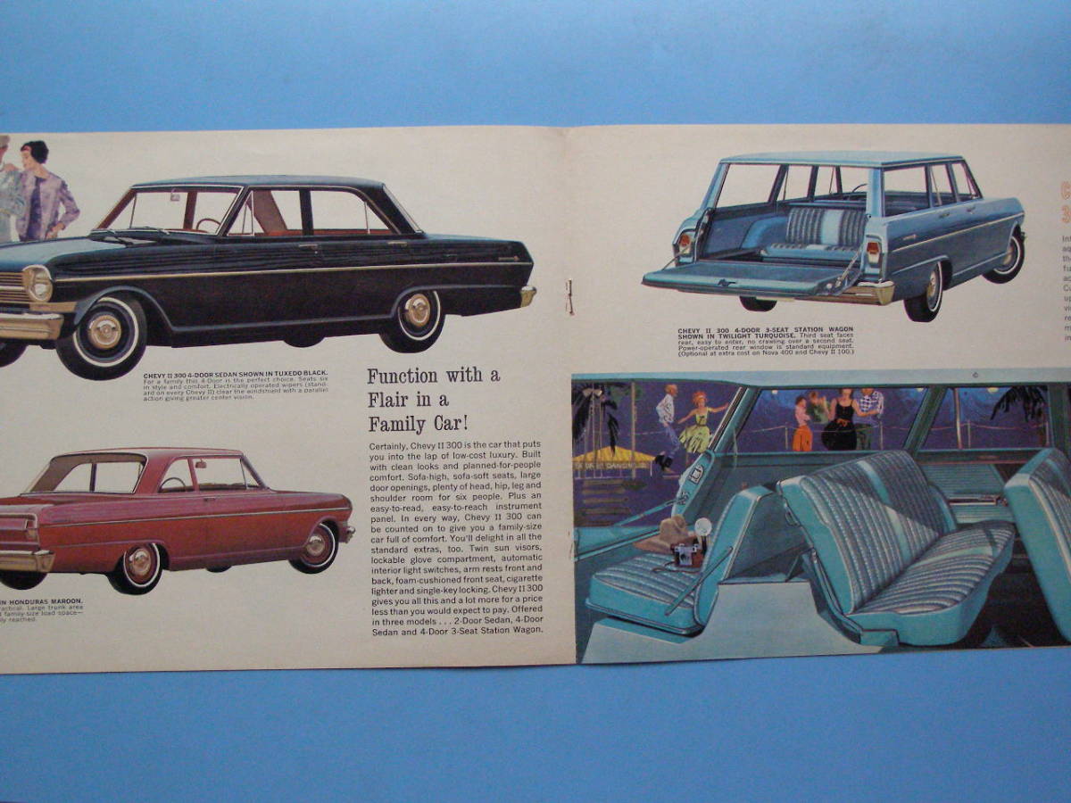 カタログ 古いカタログ 海外 自動車 シボレー NEW CHEVY Ⅱ 米国 アメリカ (K21)_画像5