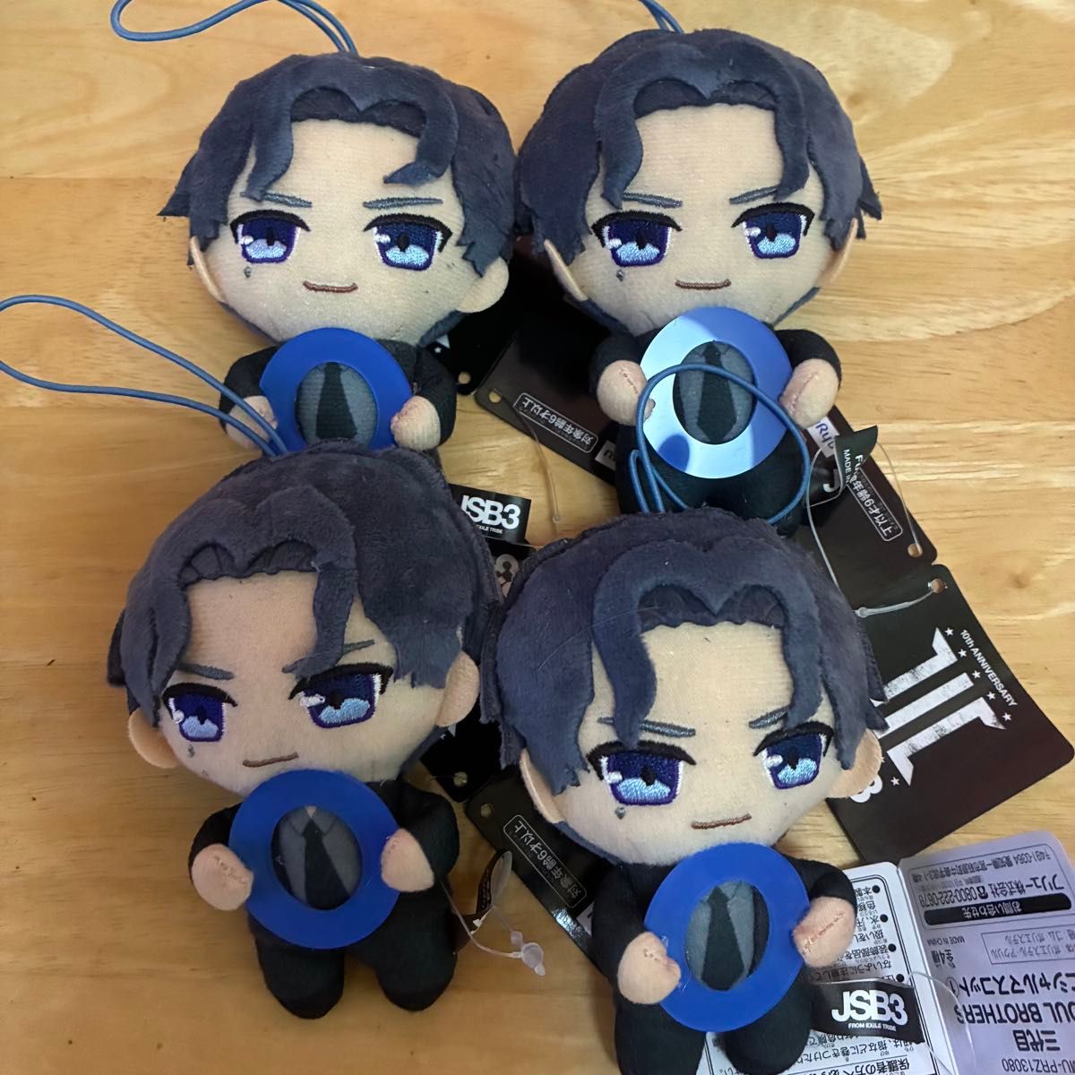★速達★【NAOTO、登坂広臣 ぬいぐるみキーホルダー】三代目 三代目 J Soul Brothers イニシャルマスコット【登坂広臣