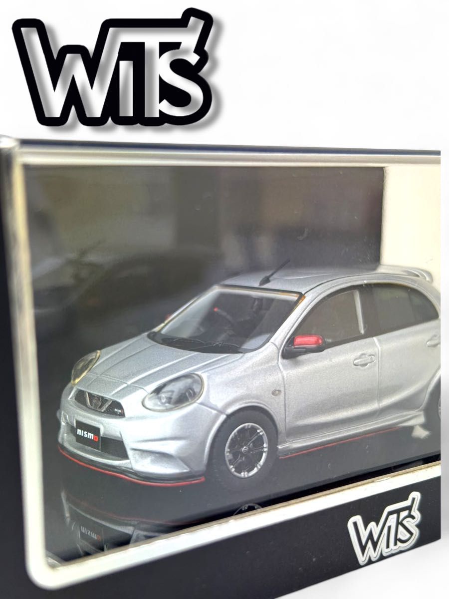 WiT’sウィッツ 1/43 日産 マーチニスモS ブリリアントシルバー 未使用 WiT'sウィッツ 1/43 日産 マーチニスモS ブリリアントシルバー