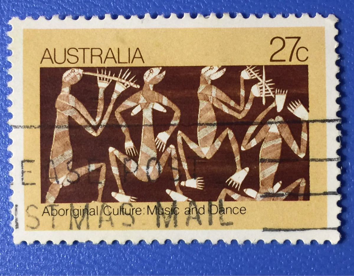  Australia stamp *abo Rige ni. culture ( picture )abo Rige ni Dance 1982 year 