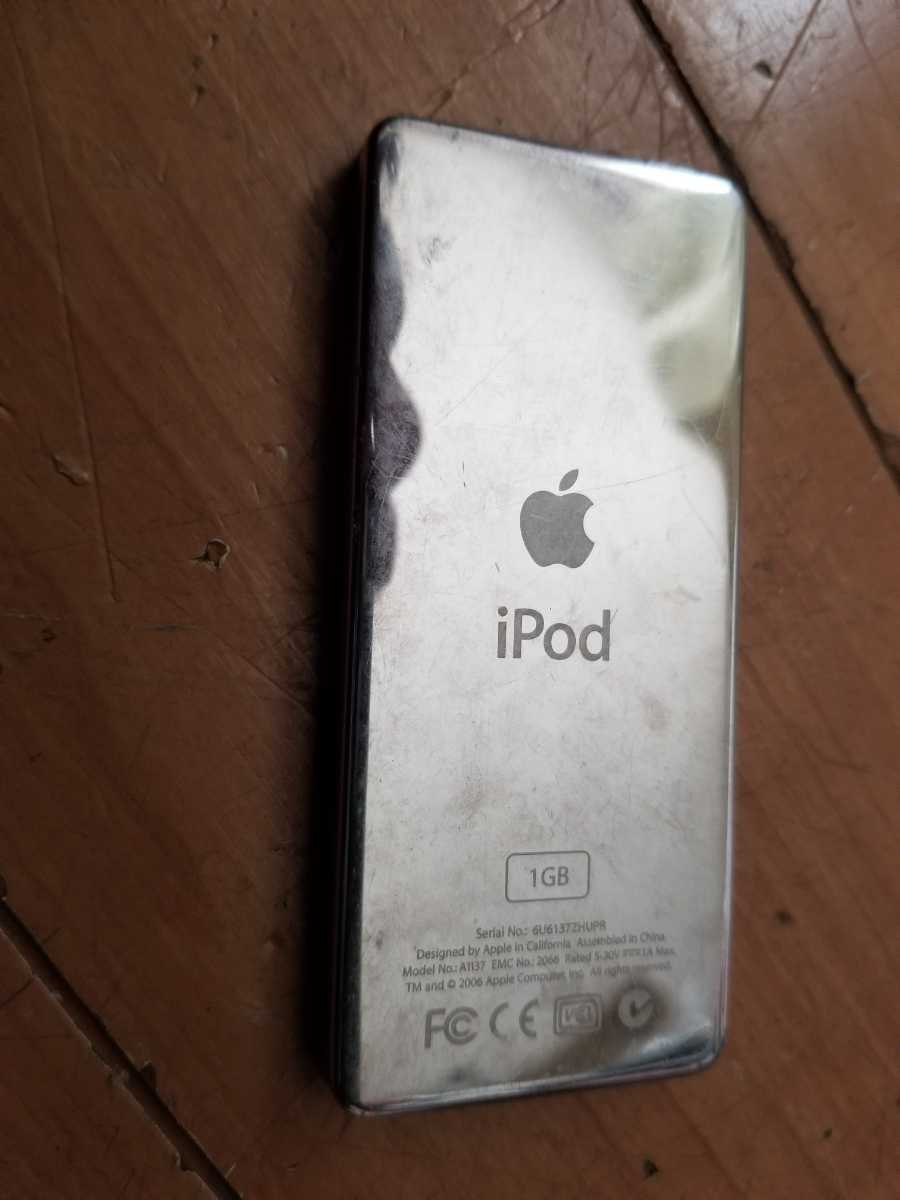 　ジャンク　初代iPod nano　１G　ブラック　_画像3