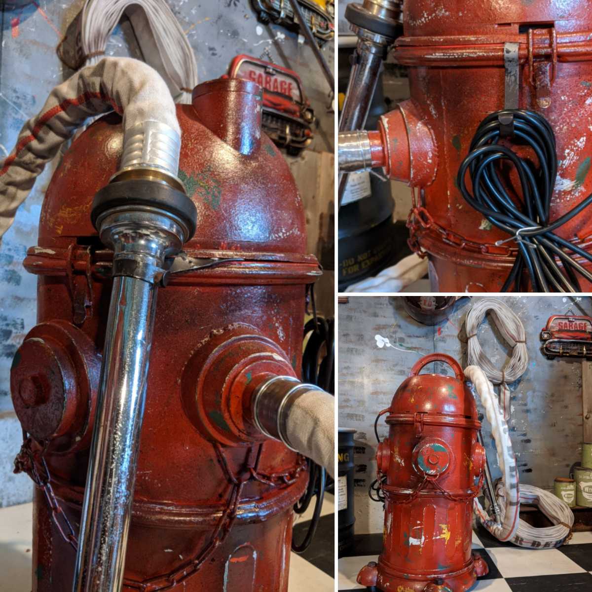 アメリカンヴィンテージ Style/アメリカン消火栓 型 粉塵 掃除機/AMERICAN HYDRANT 型（集塵機）バキュームクリーナー（業務用）#店舗什器