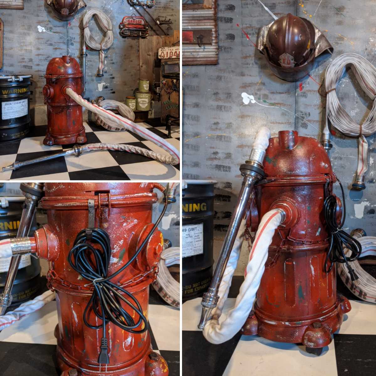 アメリカンヴィンテージ Style/アメリカン消火栓 型 粉塵 掃除機/AMERICAN HYDRANT 型（集塵機）バキュームクリーナー（業務用）#店舗什器