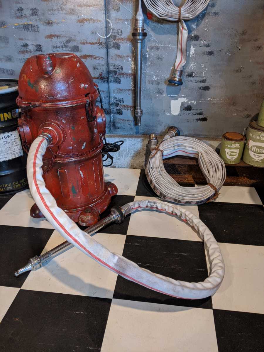 アメリカンヴィンテージ Style/アメリカン消火栓 型 粉塵 掃除機/AMERICAN HYDRANT 型（集塵機）バキュームクリーナー（業務用）#店舗什器_画像6