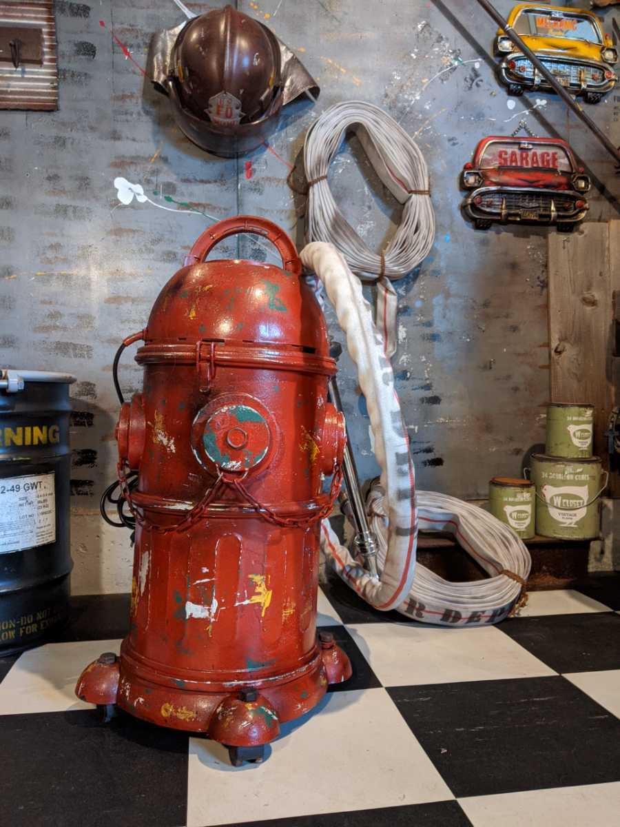 アメリカンヴィンテージ Style/アメリカン消火栓 型 粉塵 掃除機/AMERICAN HYDRANT 型（集塵機）バキュームクリーナー（業務用）#店舗什器