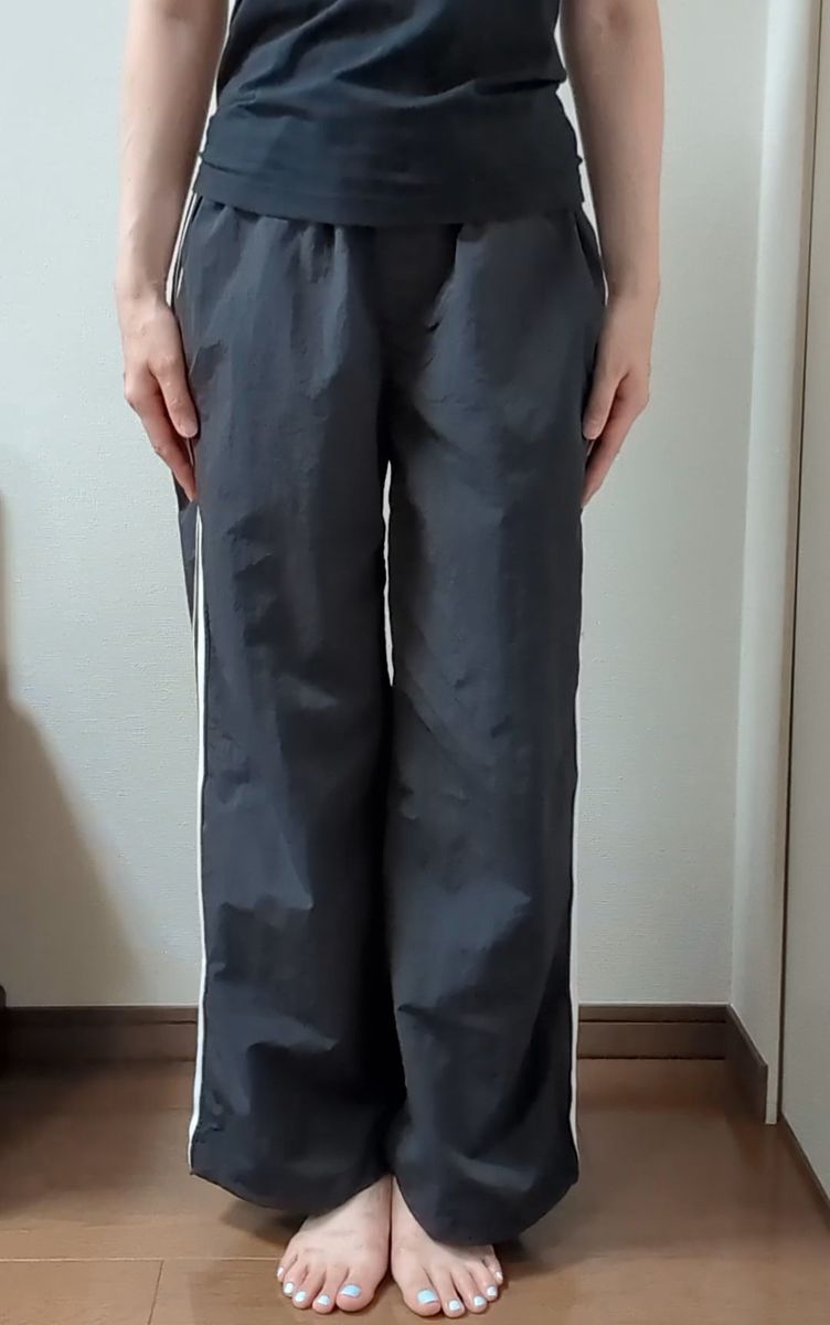 Honeys ハニーズ C・O・L・Z・A パラシュートパンツ ブラック