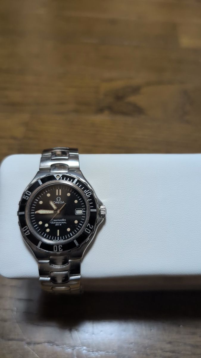 オメガ シーマスター 200 プレボンド OMEGA Seamaster 200 Mid ミディアム クオーツ 電池交換済み稼動中
