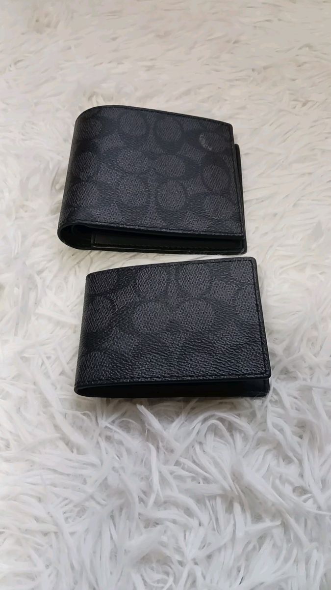 【美品】COACH コーチ シグネチャー ウォレット 3in1 折り財布