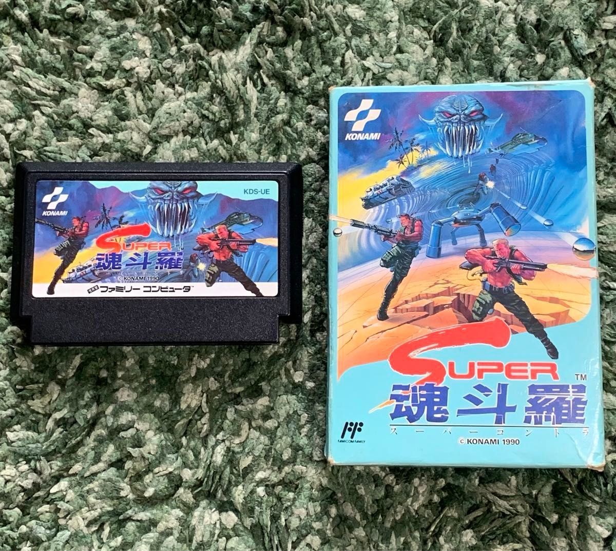 ファミコンソフト 魂斗羅 (作動確認済み) ファミコンソフト 魂斗羅 (作動確認済み)