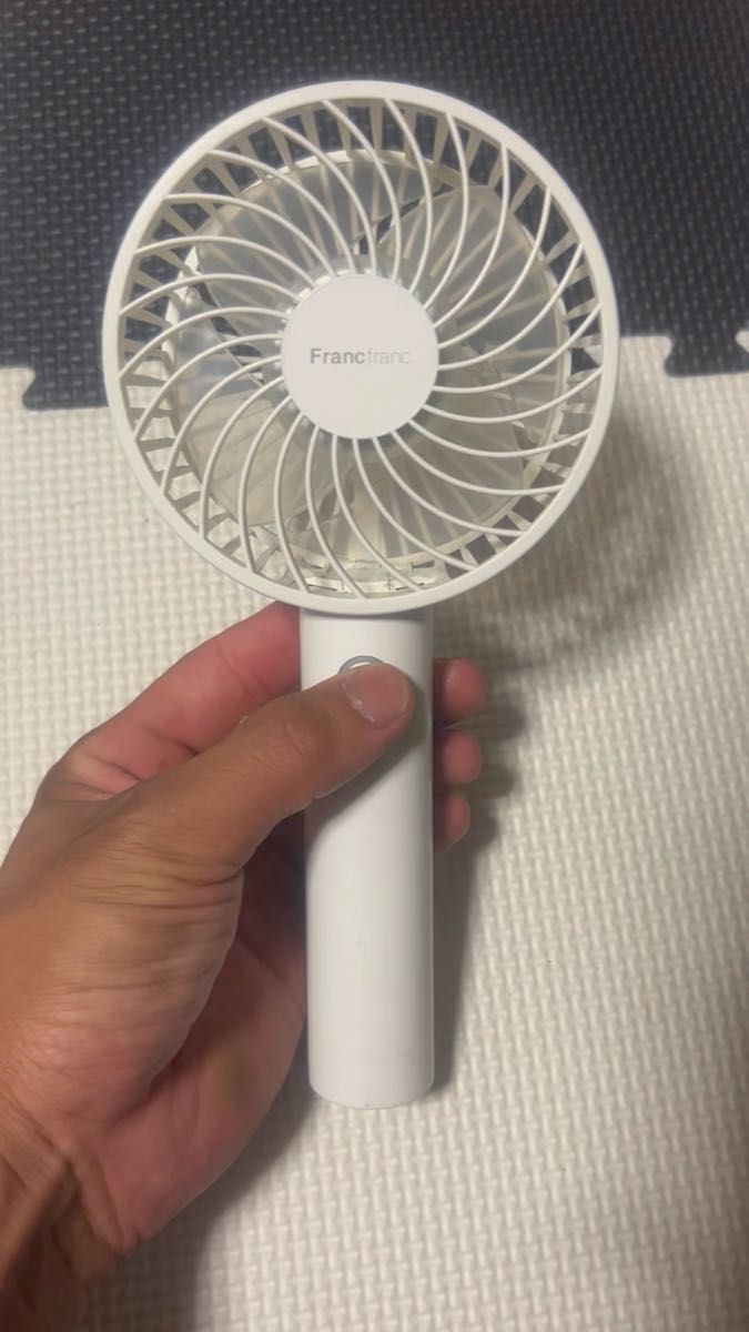 Francfranc ハンディファン 扇風機 フランフラン