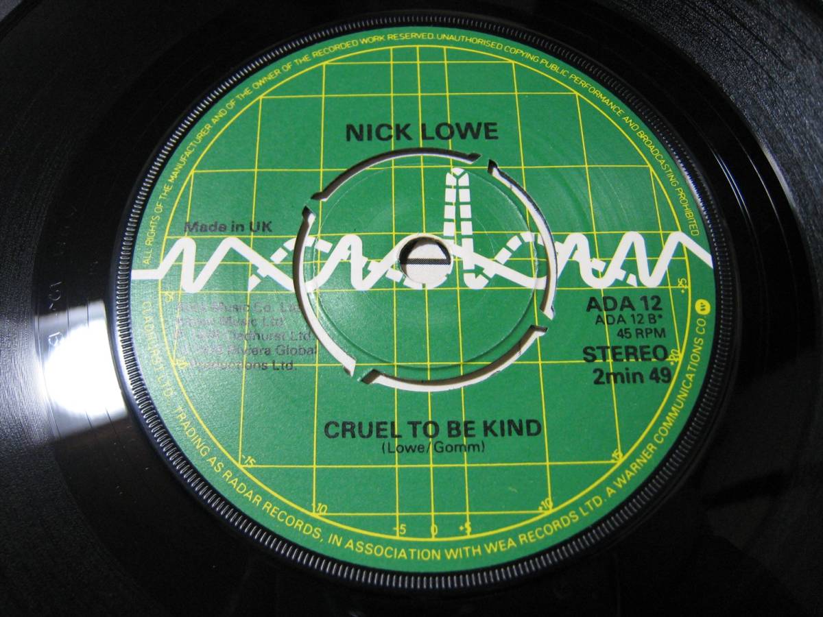 ヤフオク 7 Nick Lowe Little Hitler Cruel To ヤフオク 7 Nick Lowe Little Hitler Cruel To
