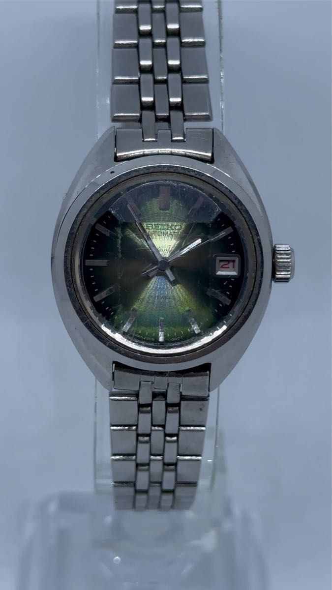 SEIKO AUTOMATIC 3N3379 2205-0630 セイコー オートマチック カットガラス 17石 自動巻き 稼動品