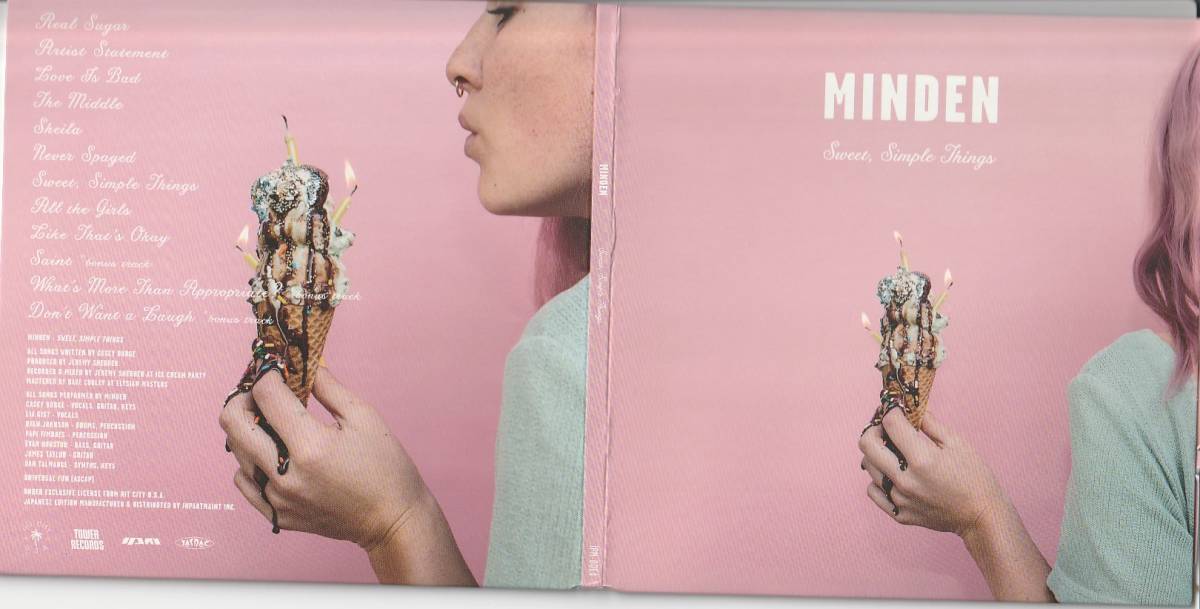 CD Minden　Sweet, Simple Things　タワーレコード限定盤 紙ジャケット_画像1