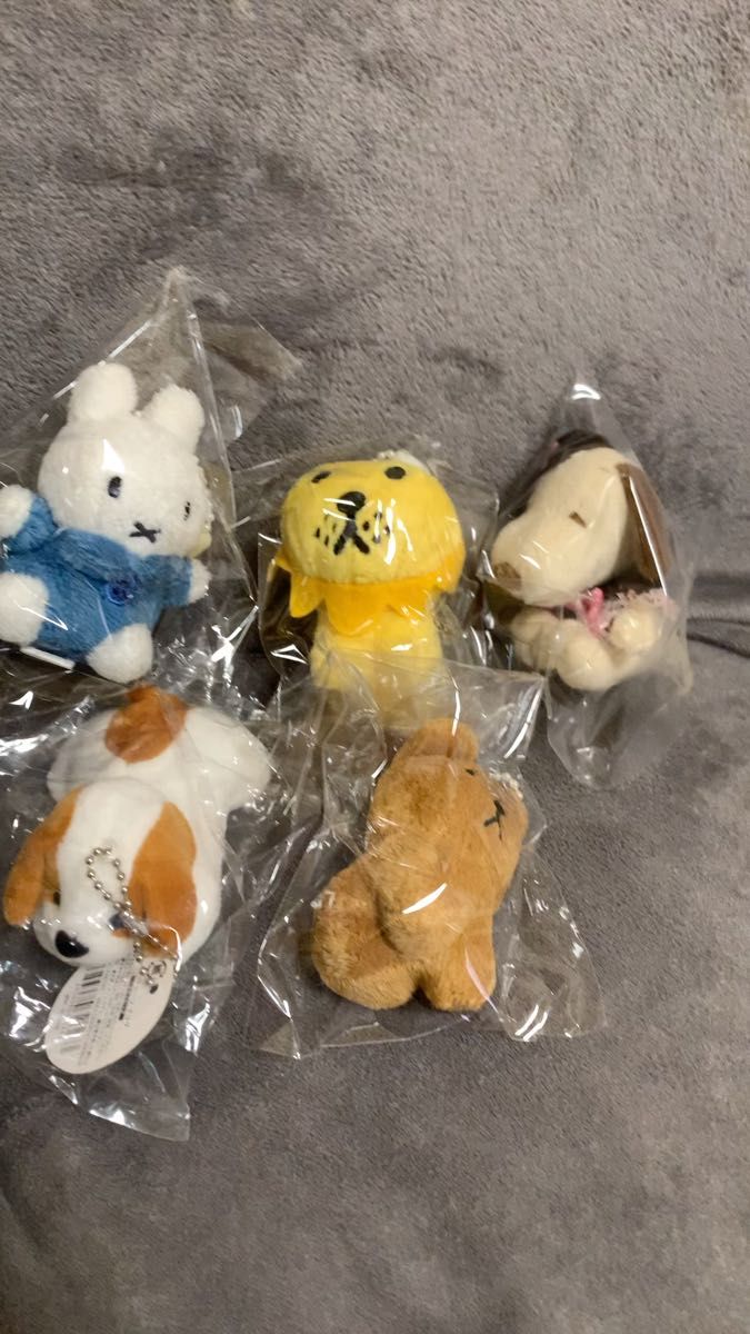 5点ぬいぐるみキーホルダーマスコット ぬいぐるみ