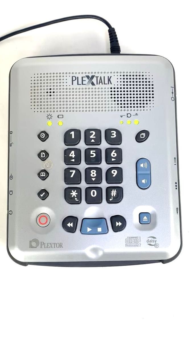 【即日発送】本体,電源コードのみ PLEXTALK プレクストーク PTR2 録音再生機 PLEXTOR プレクスター