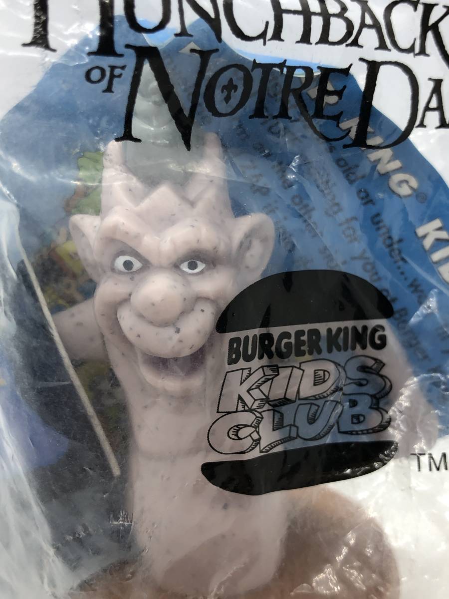 1996年～バーガーキングBURGER KING-KIDS CLUBトイ【THE HUNCHBACK OF NOTRE DAME(ノートルダムの鐘)】DeadStockアメリカ買い付けレア物_画像3