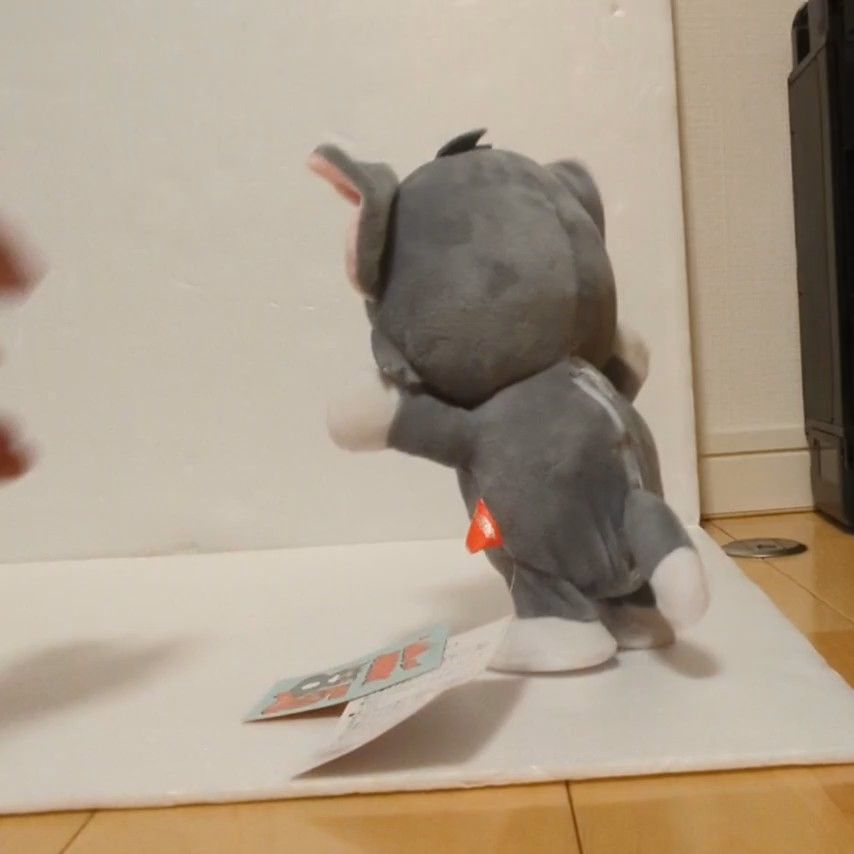 トムとジェリー トコトコギミック ぬいぐるみ トム