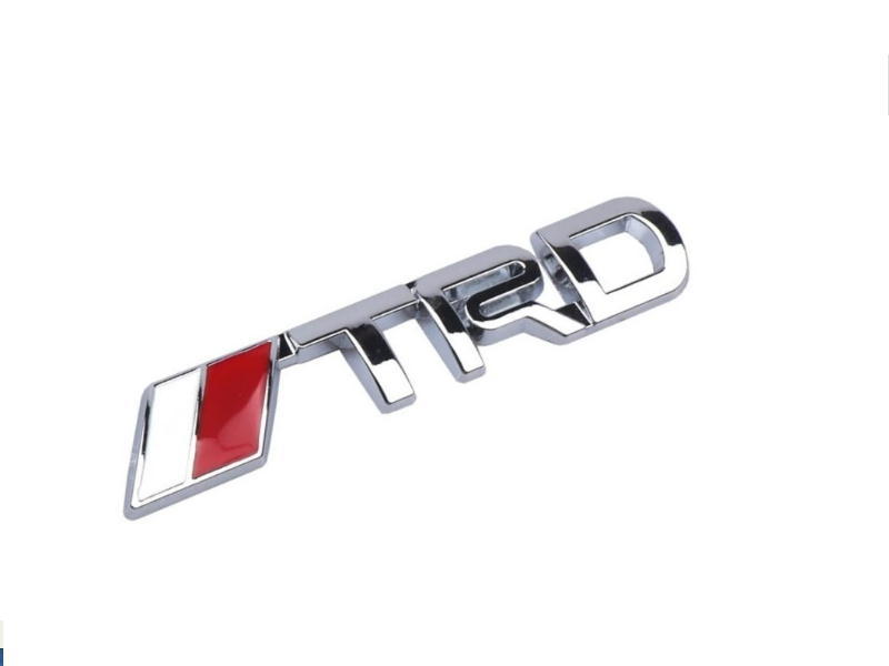  domestic sending made of metal Toyota TRD 9.5cm 1.5CM emblem sticker emblem metal 