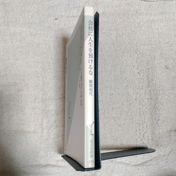 会社に人生を預けるな リスク・リテラシーを磨く (光文社新書) 勝間和代 9784334034962_画像3