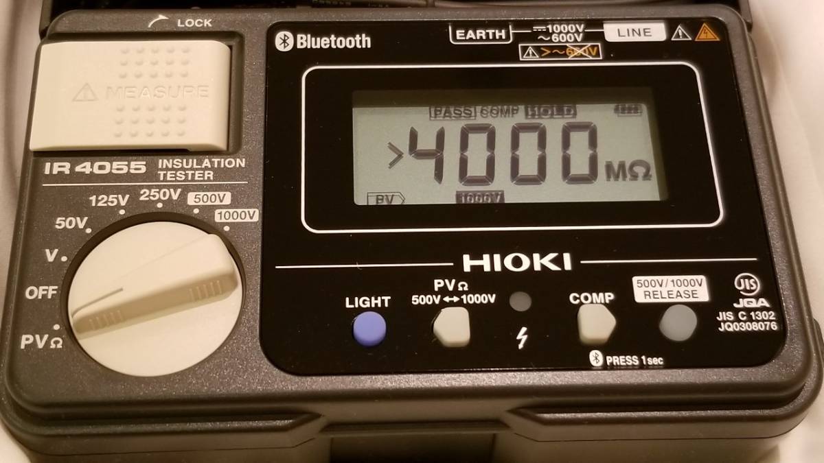 デポー HIOKIデジタル 絶縁抵抗計 IR4054-11 savingssafari.com
