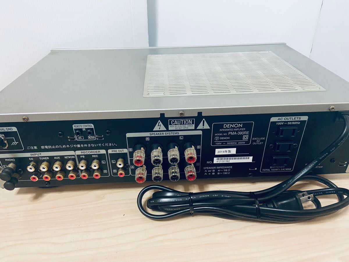 【ジャンク品】DENON PMA-390RE ジャンク】 DENON PMA-390RE|Yahoo!フリマ(旧PayPayフリマ)