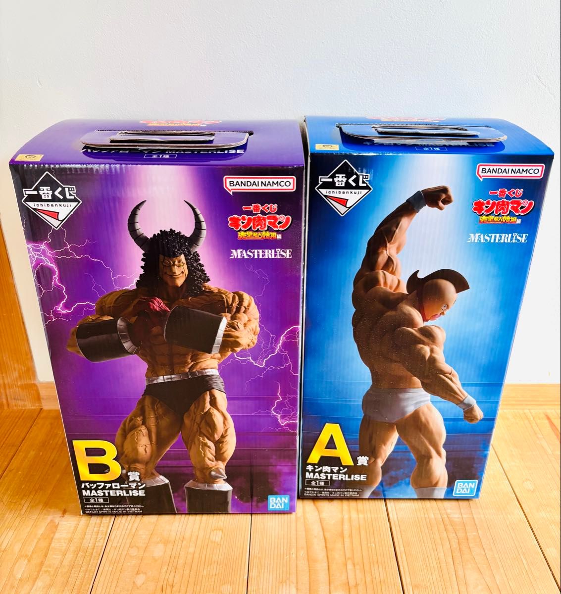 一番くじ B賞バッファローマン♪ D賞ウボォーギン♪ 一番くじ キン肉マン 完璧超人始祖編 A賞 キン肉マン B賞