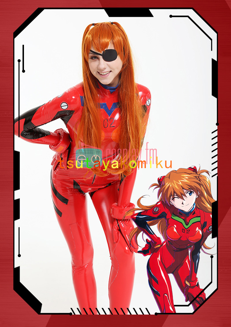 エヴァンゲリオン プラグスーツ コスプレ 衣装 アスカ-
