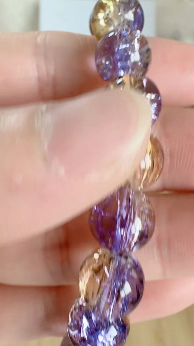超人気の天然石10mm 幸運の石 天然石 パワーストーン ブレスレット17.5cm 開運