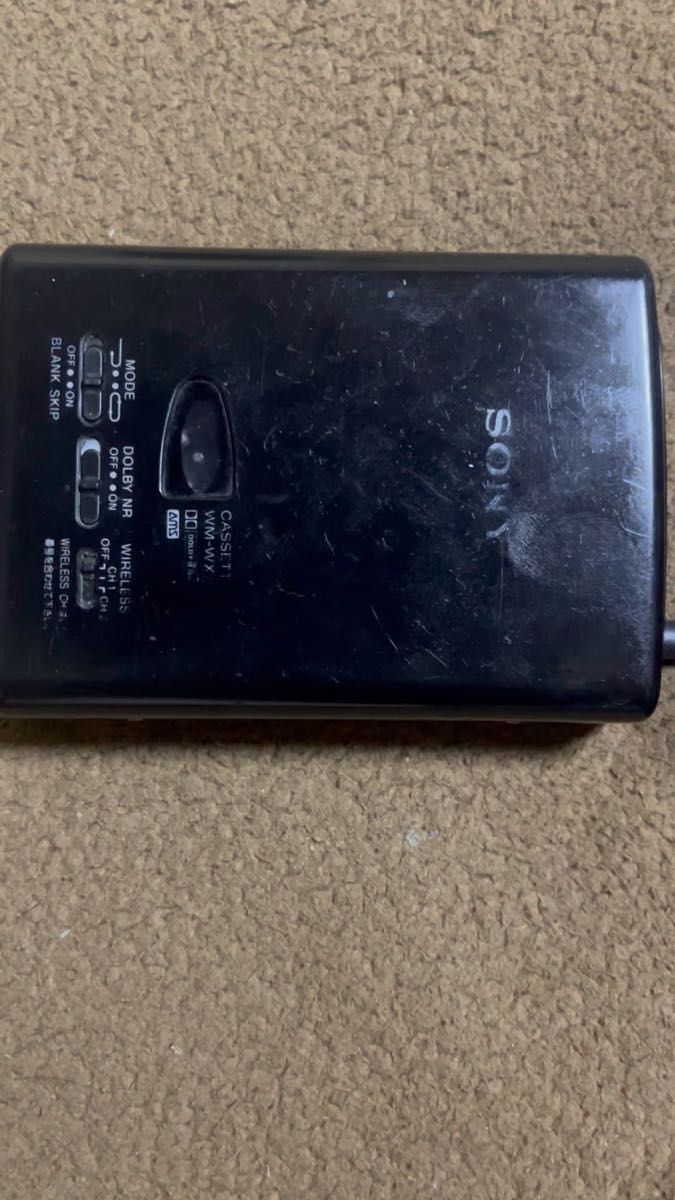 SONYカセットウォークマン WM-WX777 ジャンク