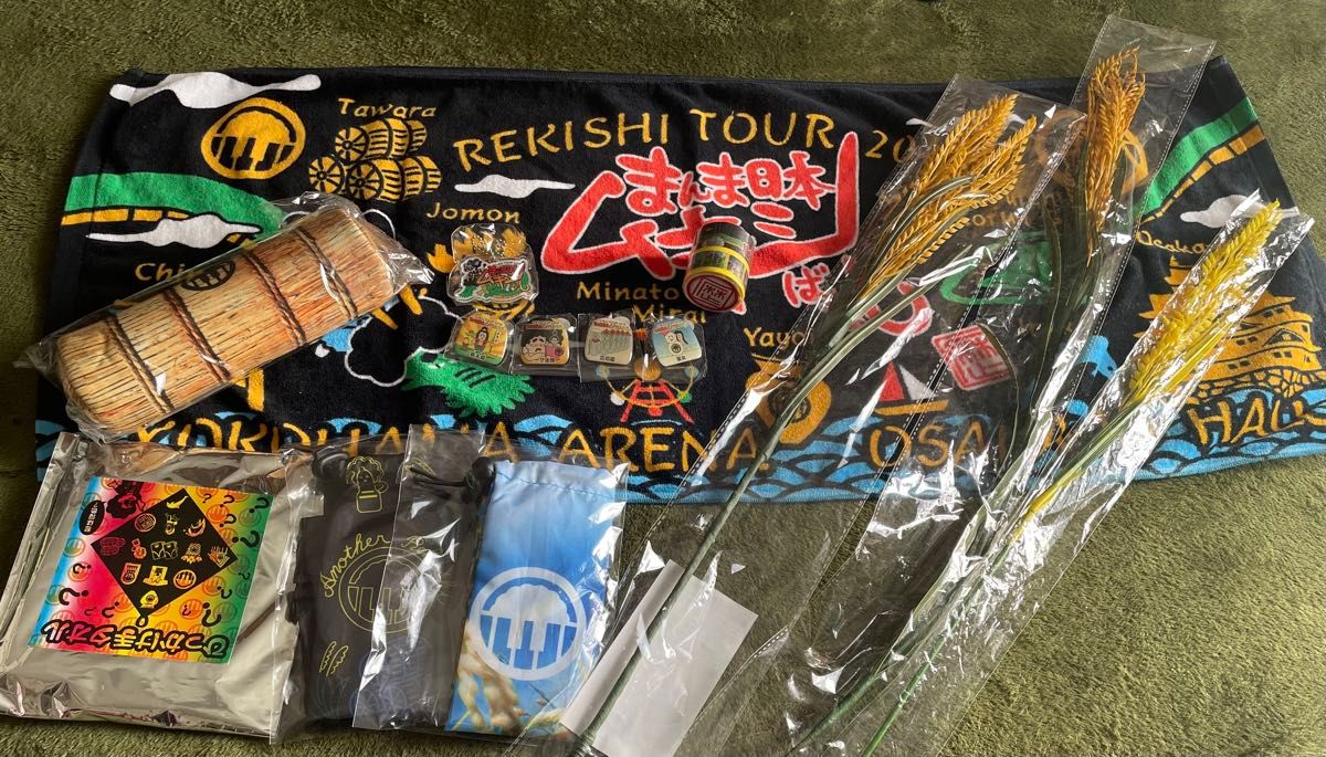 レキシ グッズ 光る!INAHO 等 14点 ★まとめ売り まとめ売り】レキシ グッズ セット 光る INAHO 稲穂ケース 等 14