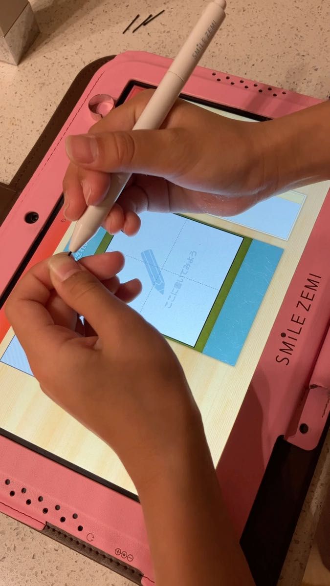 スマイルゼミ タッチペンの替え芯 替芯5本セット 三角ペン用 リピーター特典有り!クーポン使用可能!!