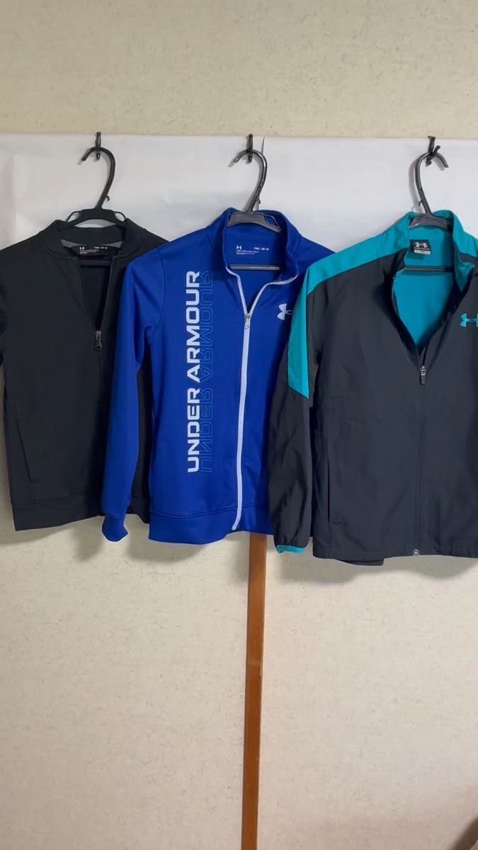 UNDER ARMOUR ★アンダー アーマ★☆★ジャージ ジャケット3点セット まとめ売りYMD 140/68サイズ