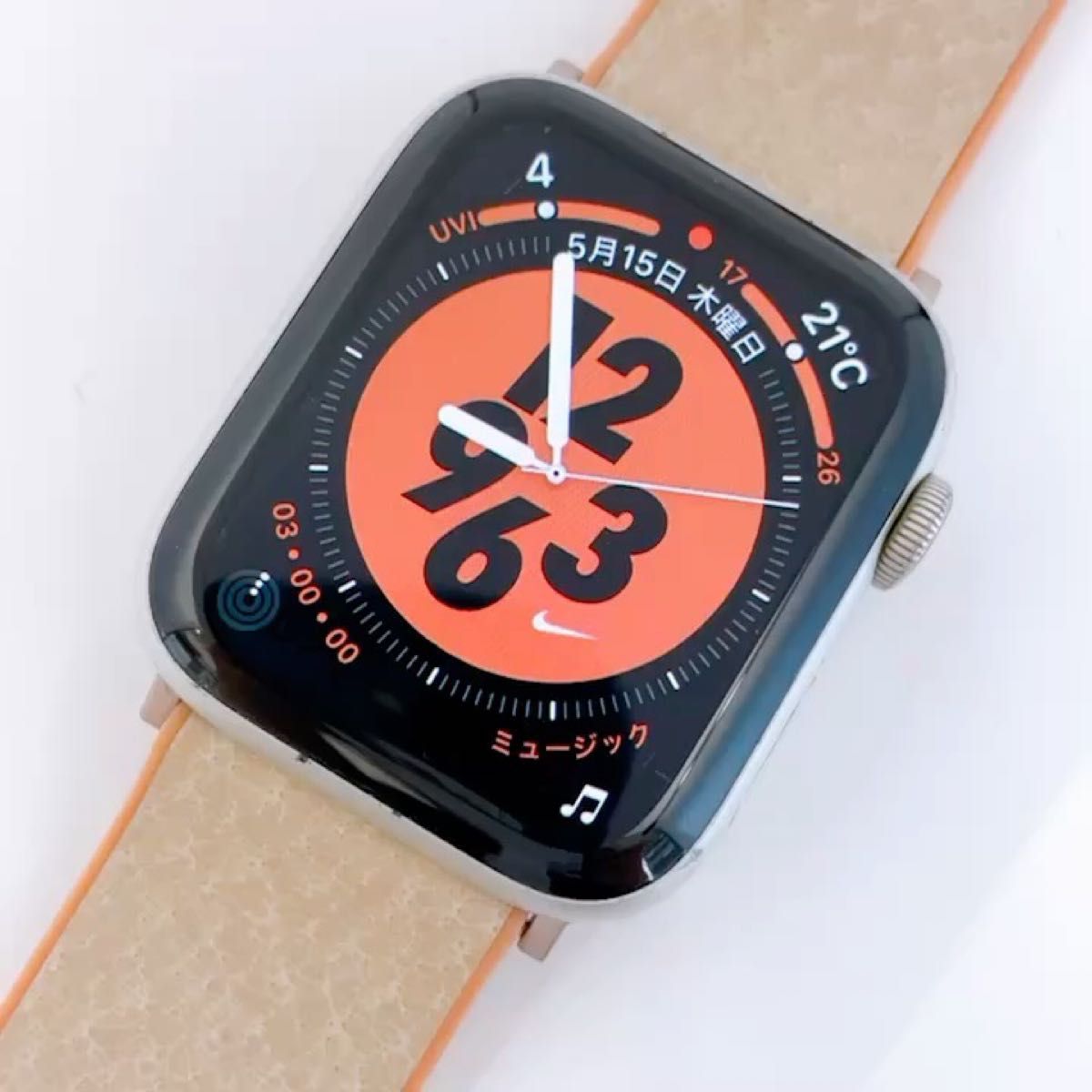 Apple Watch 本体 アップルウォッチ バッテリー 100% 446