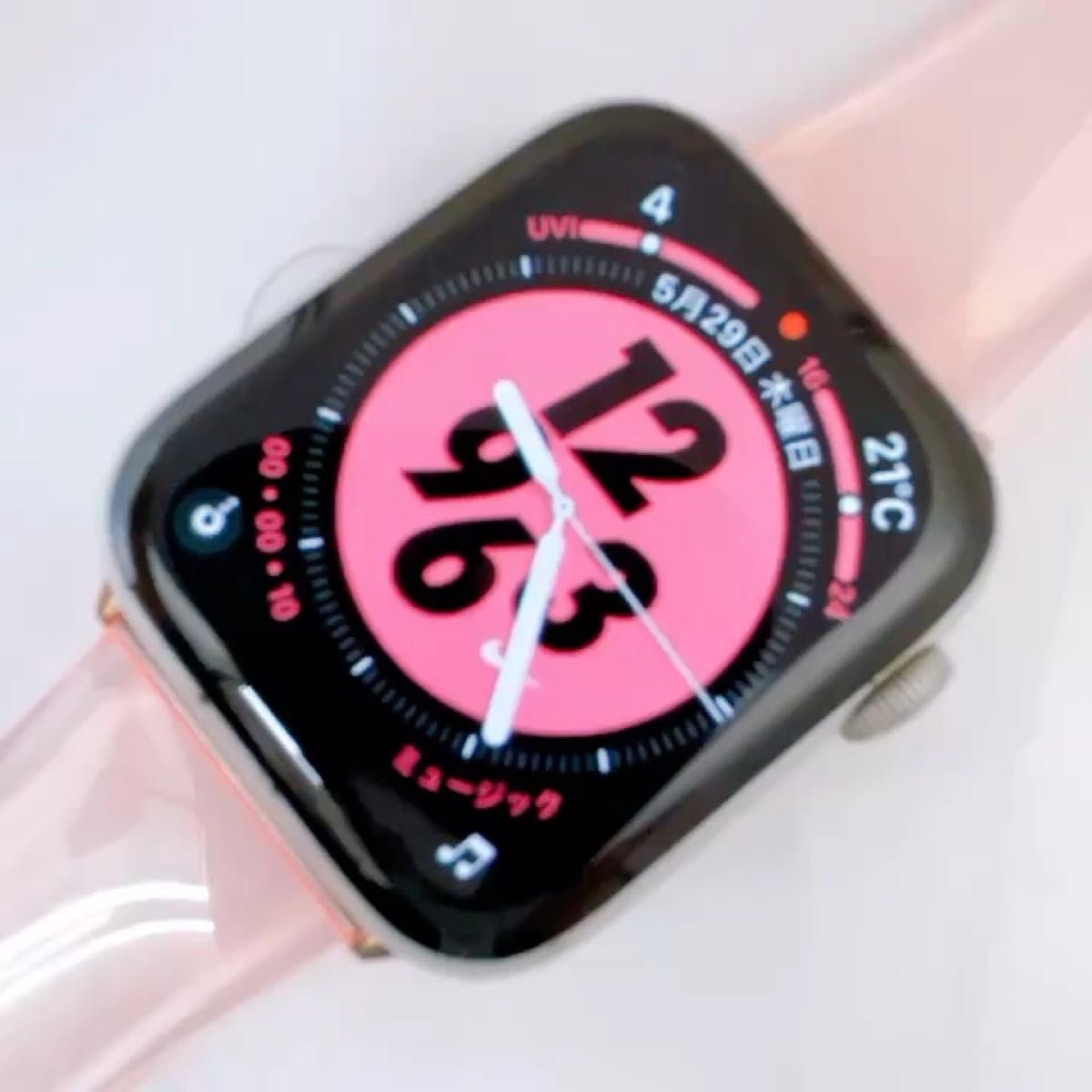 Apple Watch 本体 アップルウォッチ バッテリー 100% 446