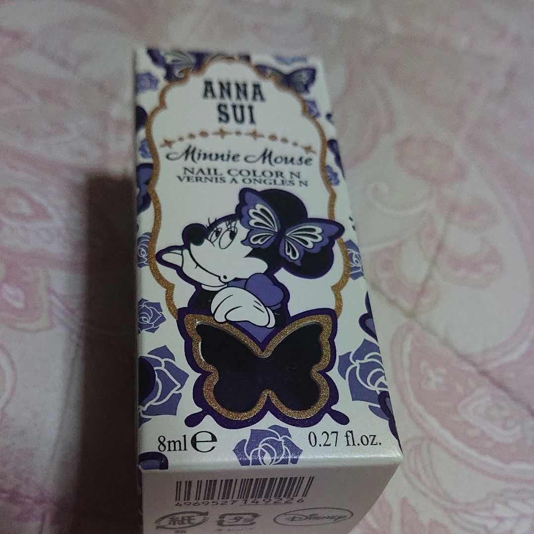 ANNA SUI Anna Sui ×Disney Disney collaboration 3 point set ** hand cream & lip bar m**+ nail color 200[ unused storage goods ]