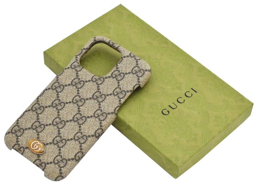【セール】グッチ☆オフィディア iPhone14 Pro ケース☆753610 未使用 新品 グッチ GUCCI IPHONE ケース オフィディア iphone14